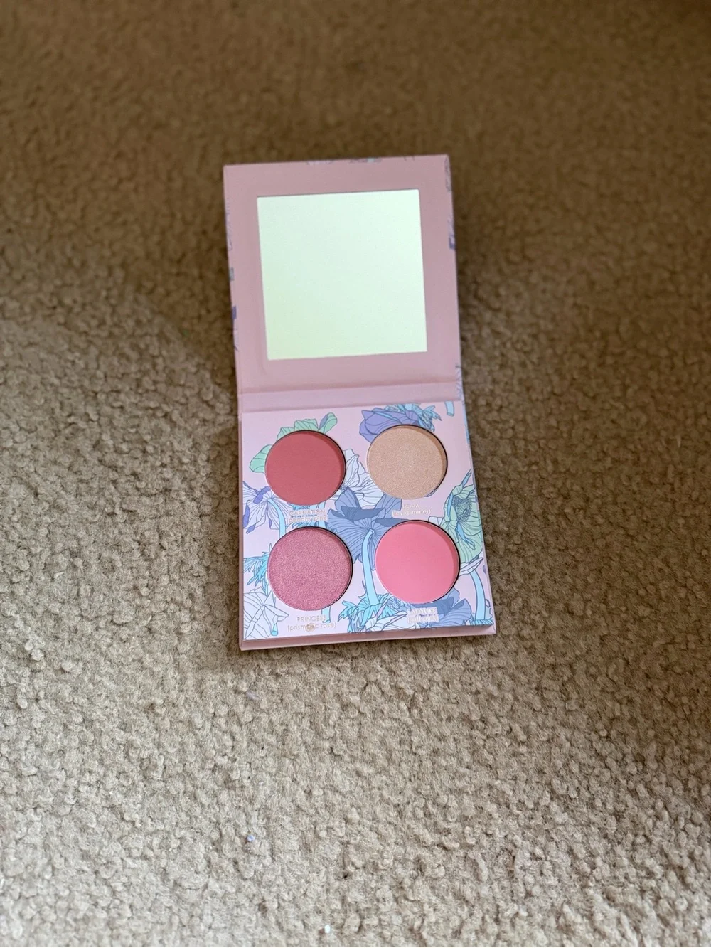 Seraphine Botanicals Geranium + Glow Blush and Highlight Palette